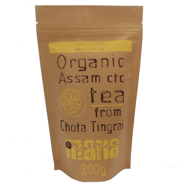 Mana Organics Certifed Organic Assam CTC Black Tea (200 g)